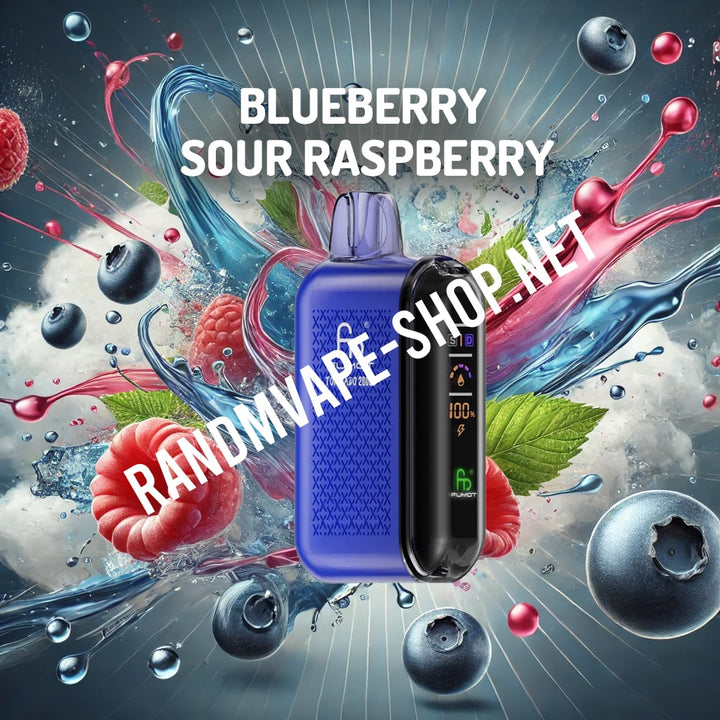 RandM Tornado Vape 20000 Blueberry Sour Raspberry