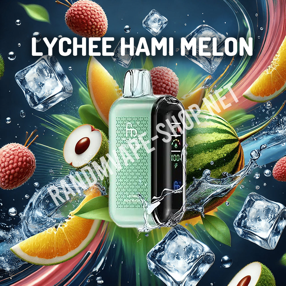 RandM Tornado Vape 20000 Lychee Hami Melon