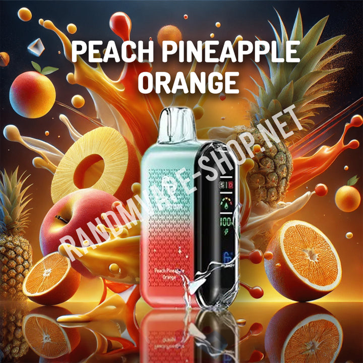 RandM Tornado Vape 20000 Peach Pineapple Orange