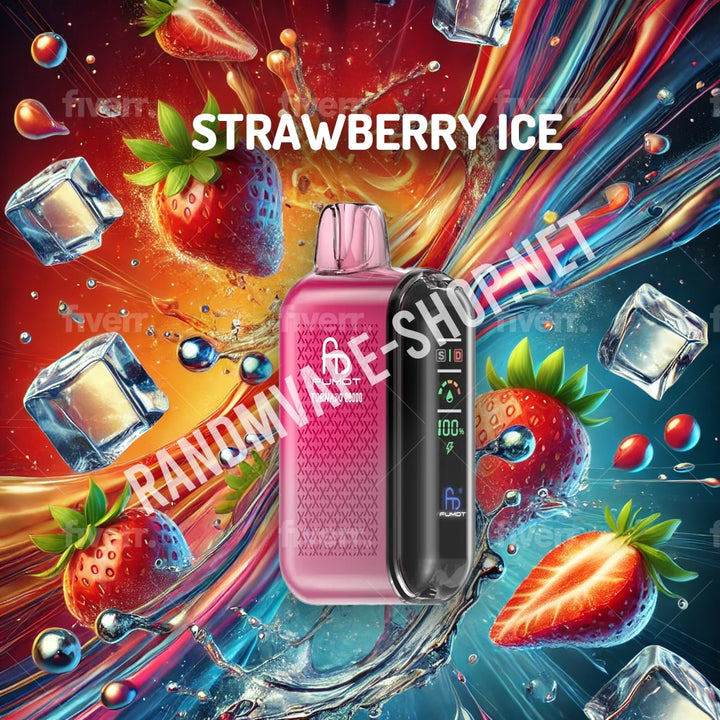 RandM Tornado Vape 20000 Strawberry Ice